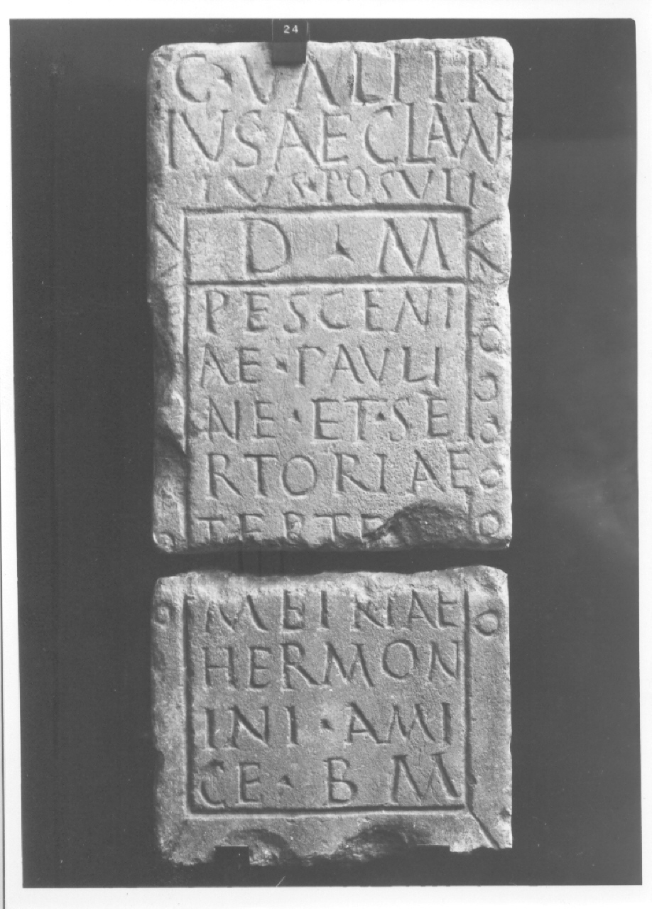 stele/ funeraria (III sec. d.C)