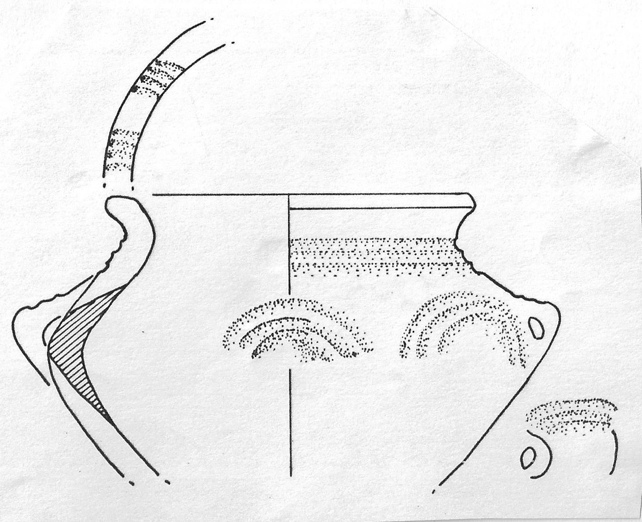 orcio biconico - Facies Terramara (Età del Bronzo antico)