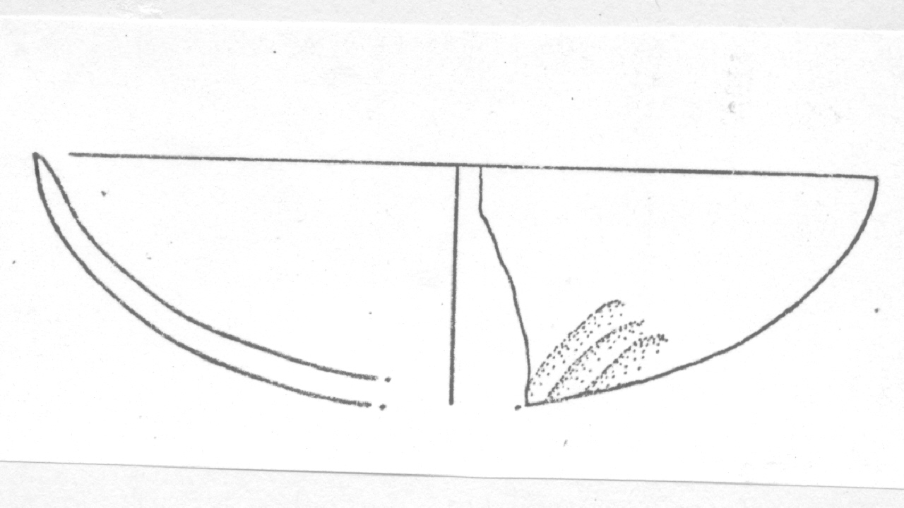 tazza - Facies Terramara (Età del bronzo)