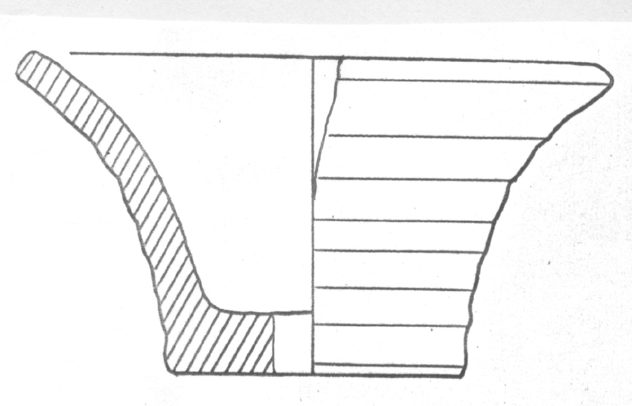 bicchiere - Facies Terramara (Età del bronzo)