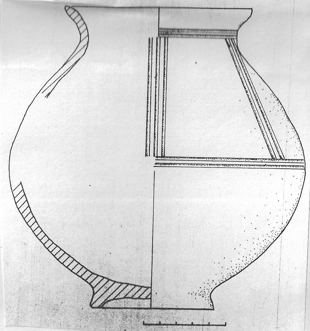 olla - Golasecca I C (Peroni e AA.) (VII sec. a.C)