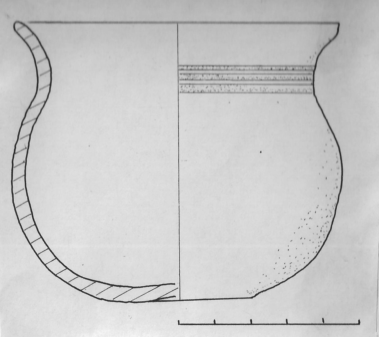 bicchiere - Golasecca I C (Peroni e AA.) (VII sec. a.C)