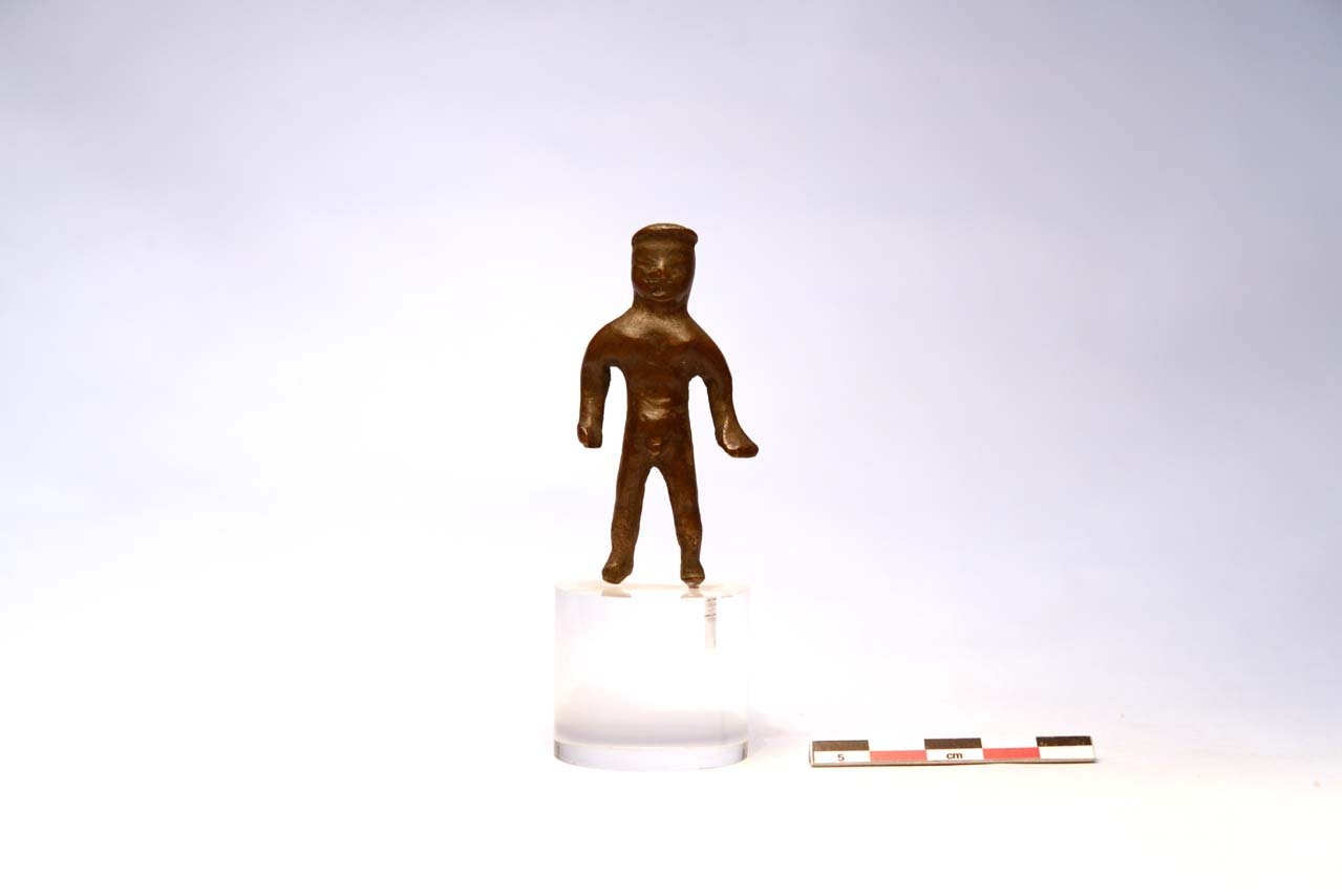 Figura maschile (bronzetto) - produzione italica (IV-III a.C)