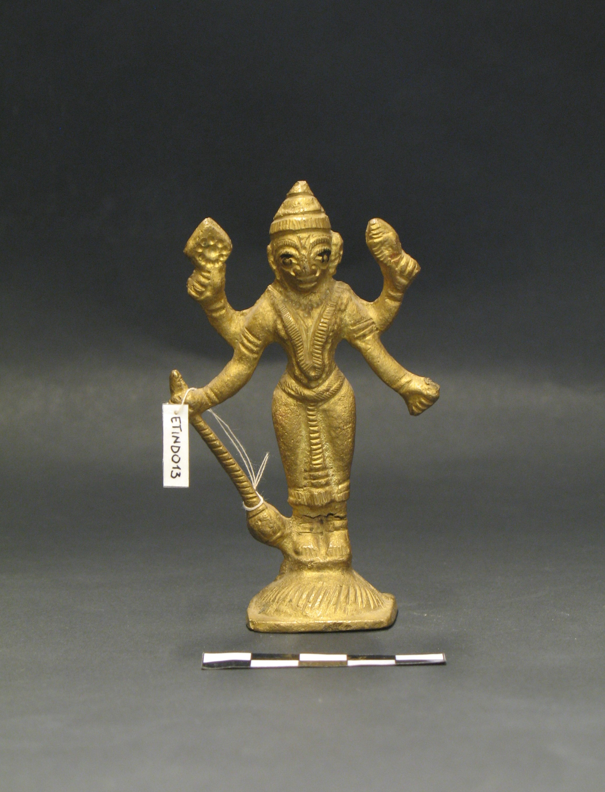 Vishnu (?) (figura divina, statuetta votiva, sculture)