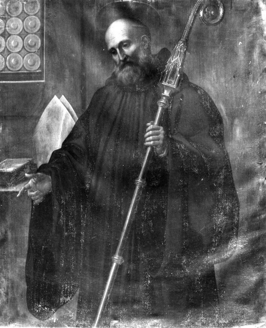 Sant'Agostino (dipinto) di Ciampelli Agostino (attribuito) (sec. XVII)