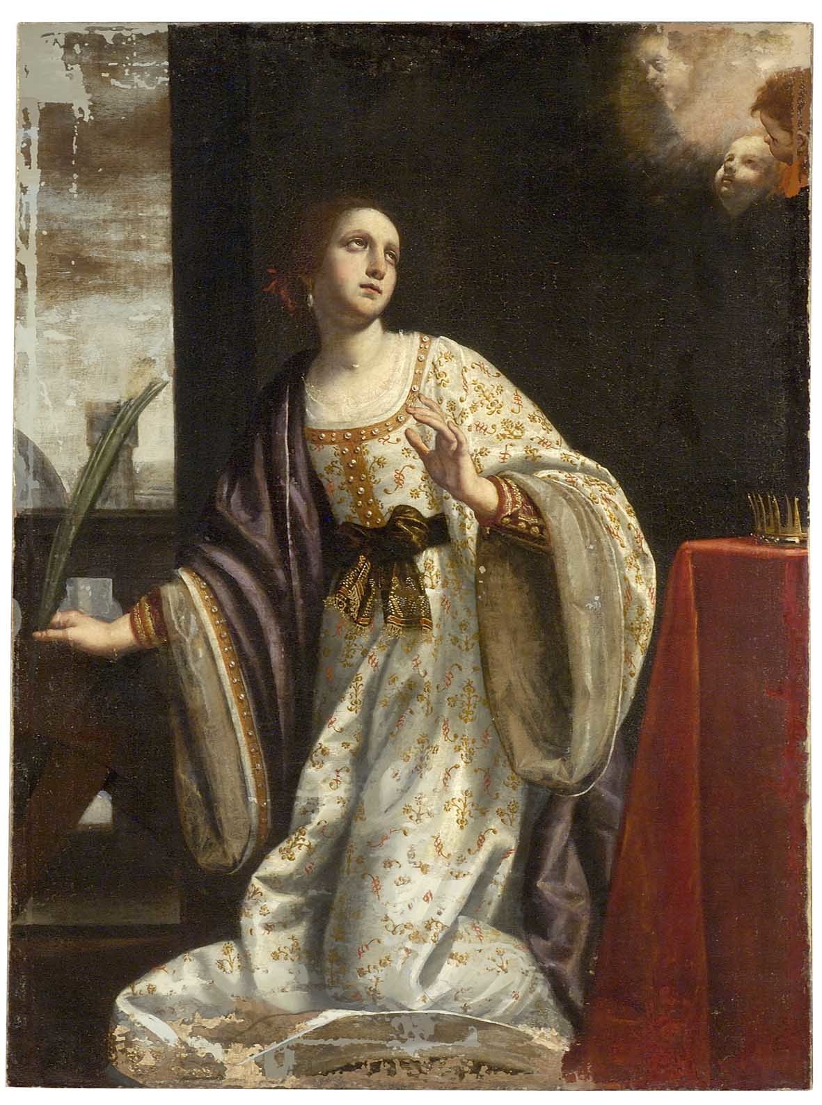 Santa Caterina d'Alessandria (dipinto) di Cardi Ludovico detto Cigoli (maniera) (primo quarto sec. XVII)