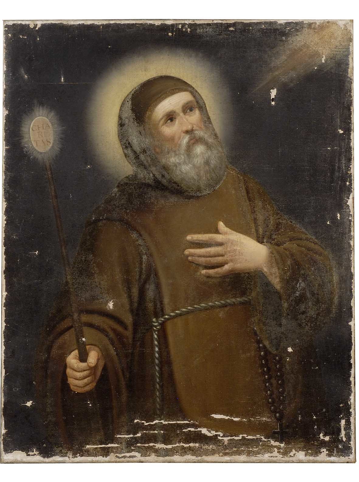 San Francesco di Paola (dipinto) - ambito emiliano (sec. XVII)