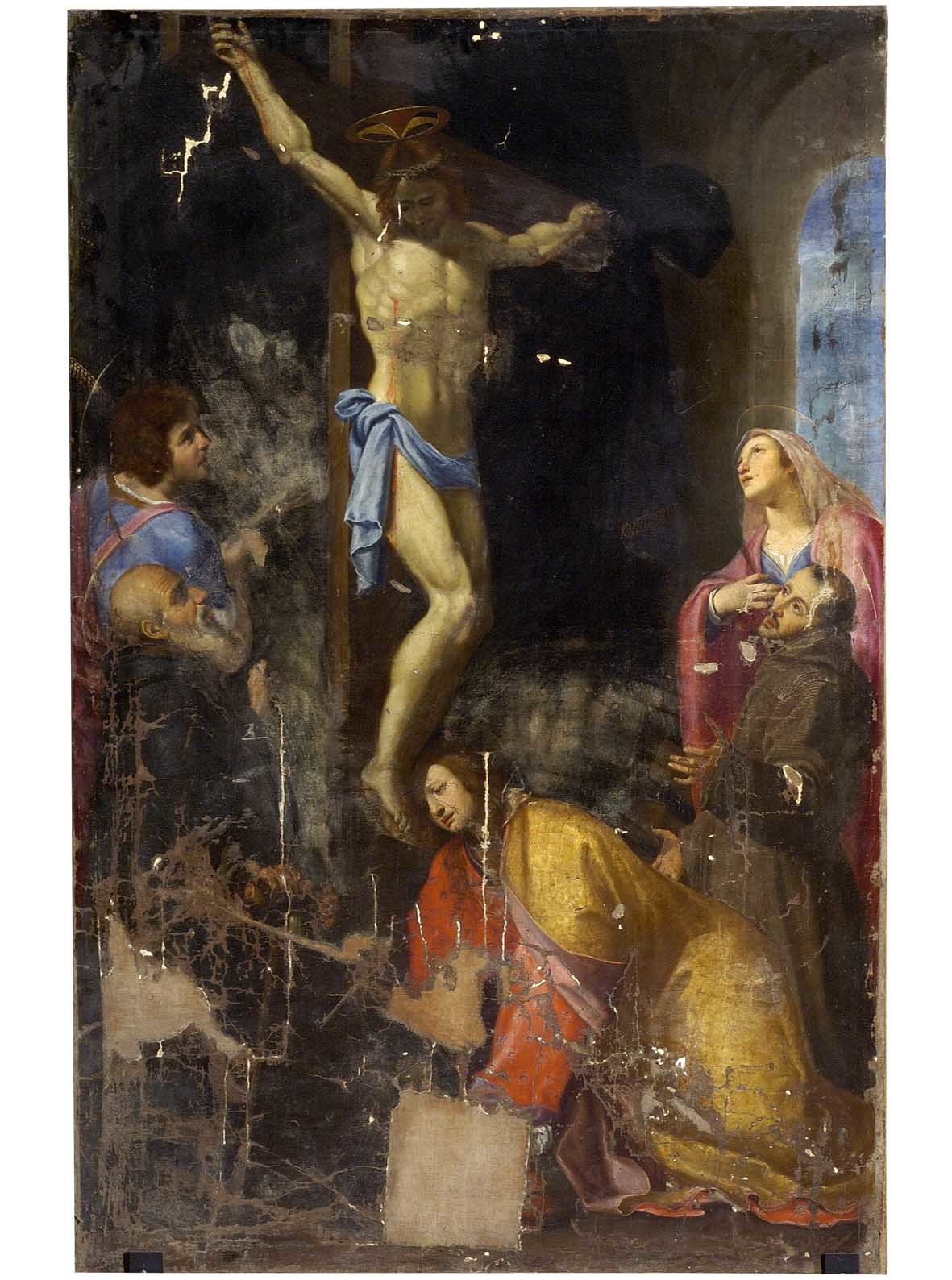 Cristo crocifisso (dipinto) - ambito fiorentino (prima metà sec. XVII)