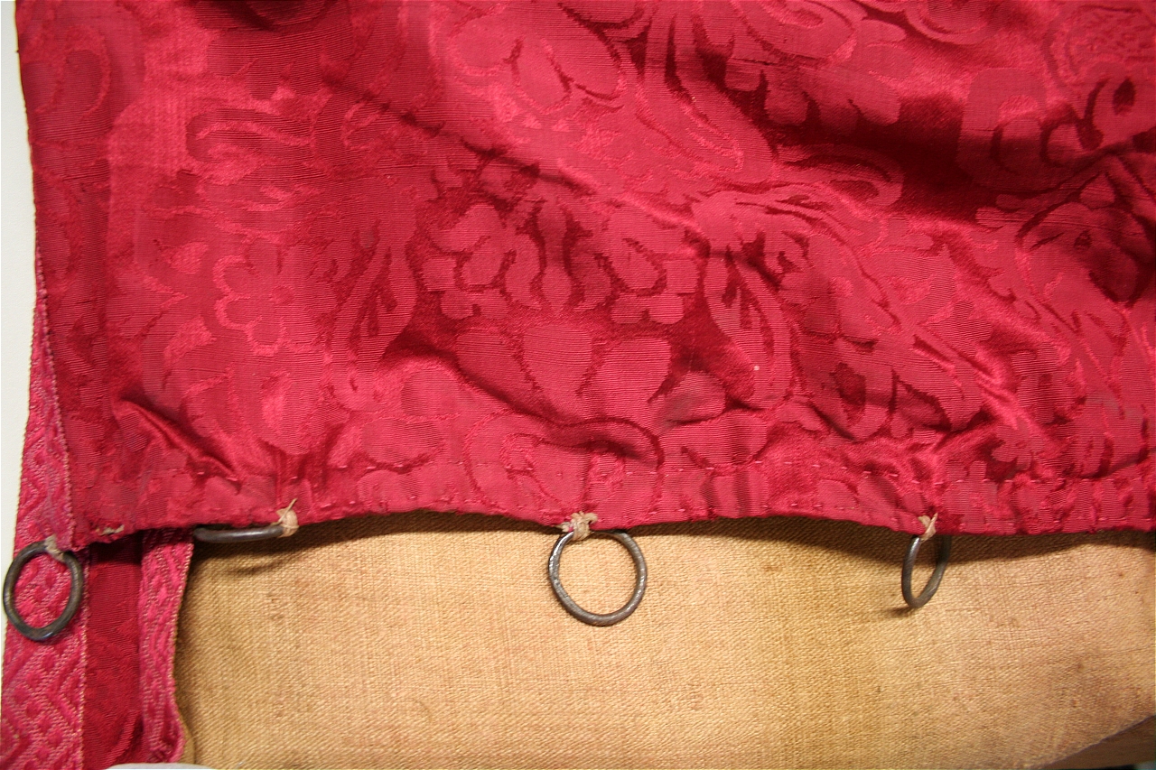cortinaggio, insieme - manifattura fiorentina (sec. XVII)
