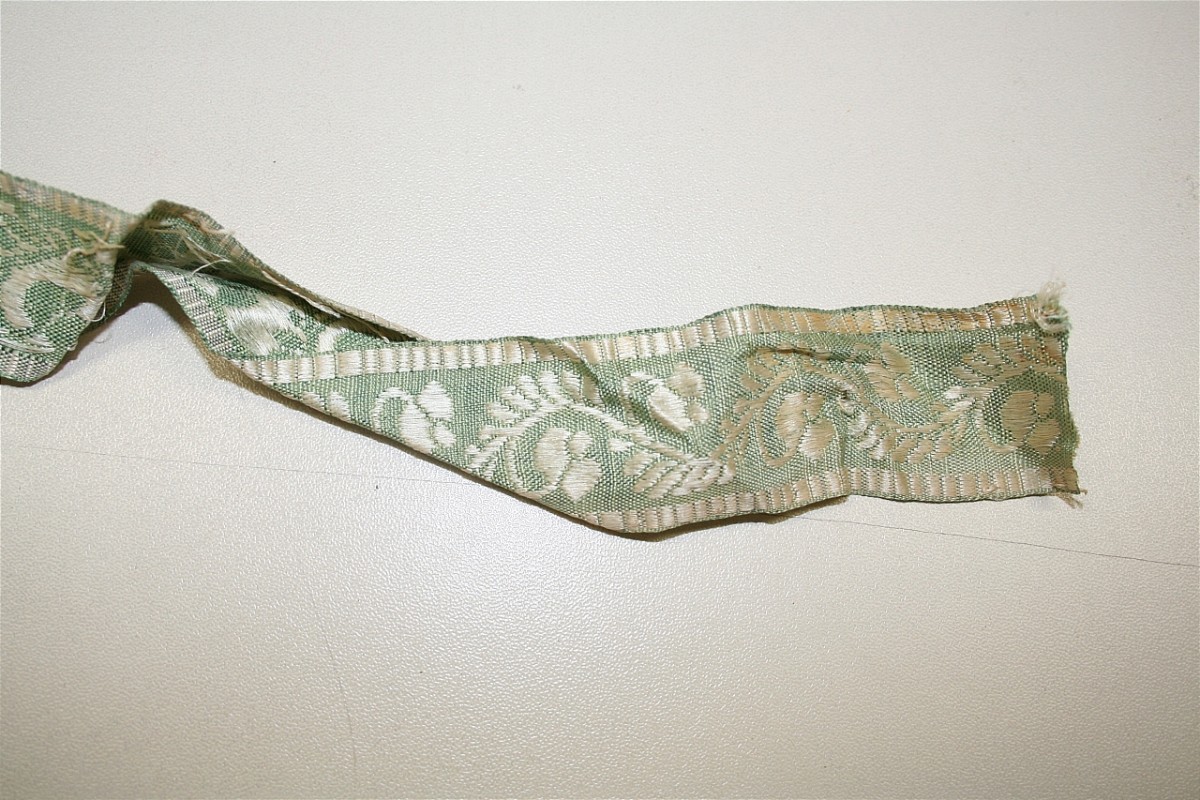 bordura, frammento - manifattura italiana (sec. XIX)