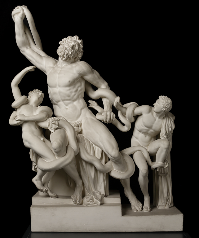 Laocoonte (calco di scultura) - produzione italiana (fine/ inizio XIX/ XX)