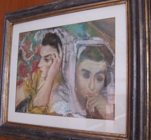 Figure femminili (dipinto) di Palazzi Berrnardino (XX)