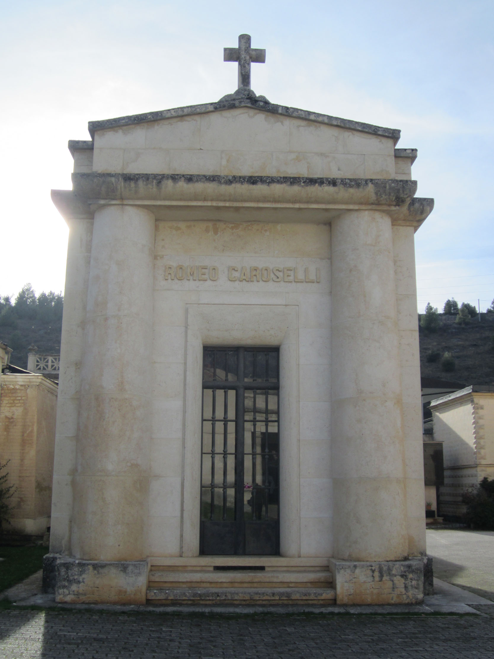 Cappella cimiteriale Romeo Caroselli (cimitero, monumentale) - Sulmona (AQ) 