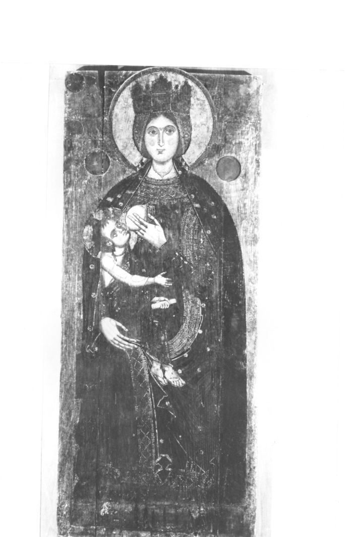 Madonna con Bambino (dipinto) - ambito campano (fine/inizio secc. XII/ XIII)