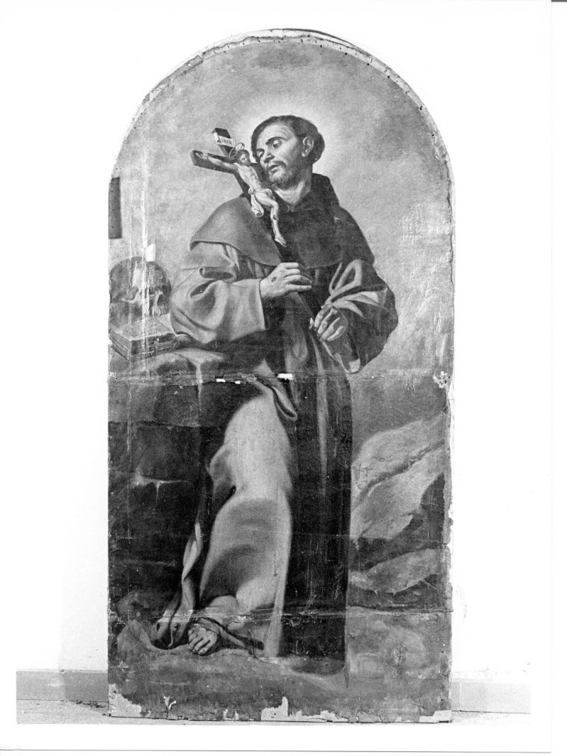 San Francesco d'Assisi (dipinto, opera isolata) - ambito campano (inizio sec. XIX)