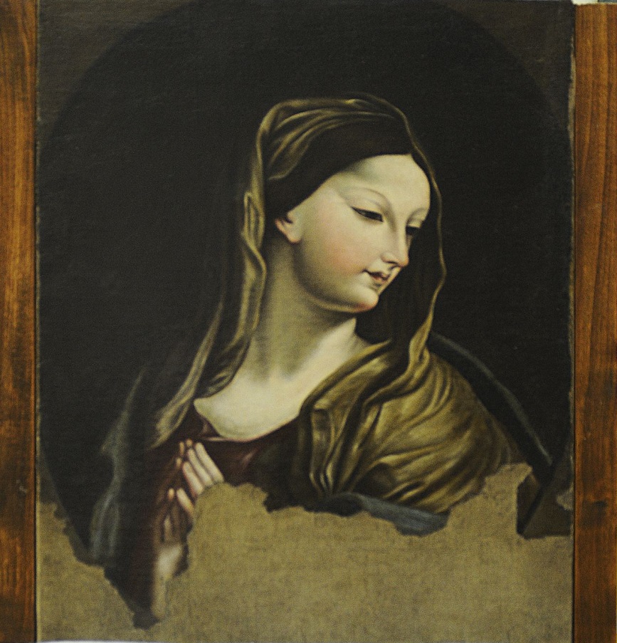 Vergine, Vergine annunciata (dipinto, opera isolata) - bottega Italia centrale (prima metà XVIII)