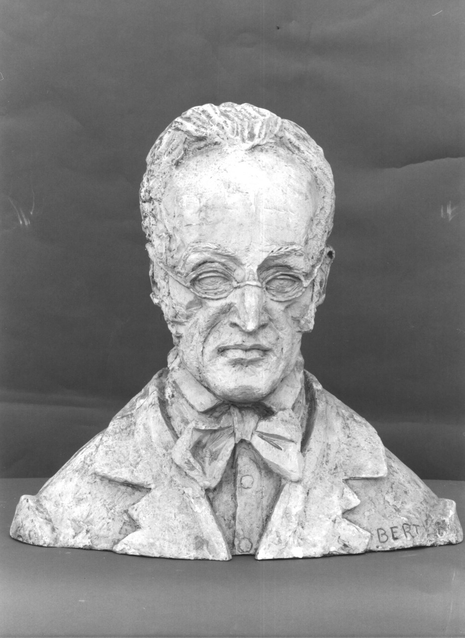 busto ritratto maschile (scultura) di Berti Antonio (terzo quarto sec. XX)