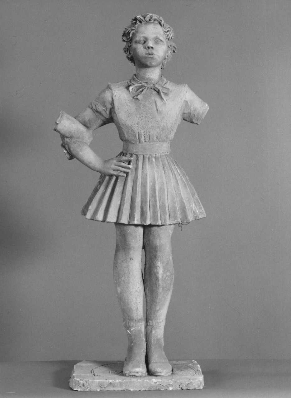 bambina (statua) di Berti Antonio (sec. XX)