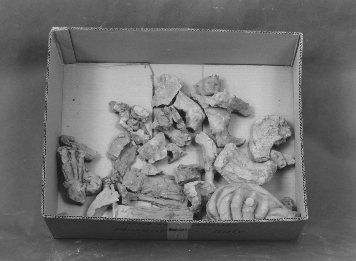 scultura, frammento di Berti Antonio (terzo quarto sec. XX)