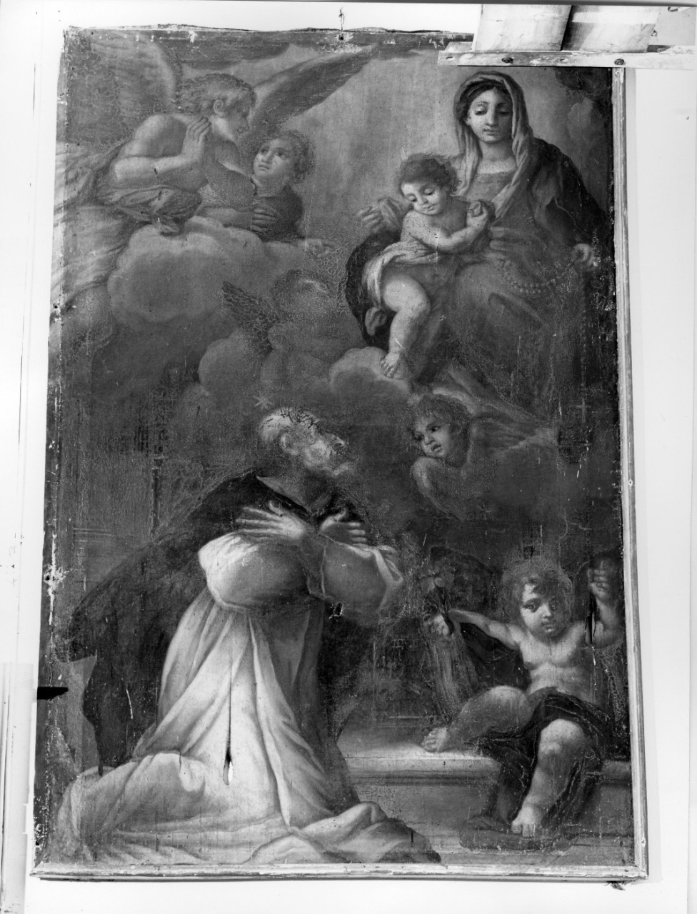 Madonna del Rosario con San Domenico (dipinto) - ambito fiorentino (fine sec. XVIII)