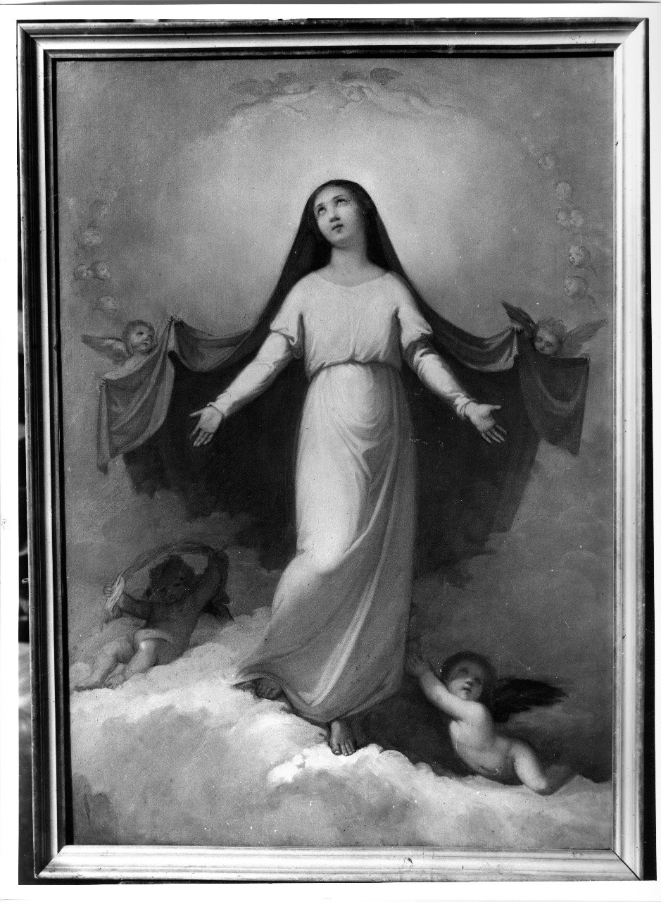 assunzione della Madonna (dipinto) di Cannicci Gaetano (attribuito) (sec. XIX)