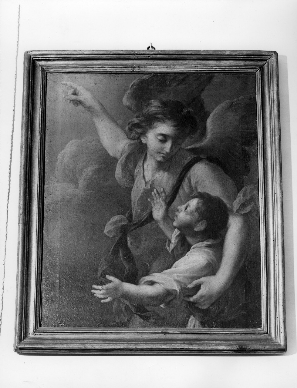 angelo custode (dipinto) di Ferretti Giovanni Domenico (attribuito) (seconda metà sec. XVIII)