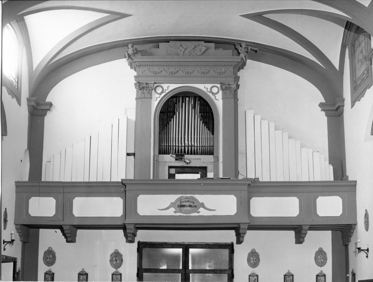 tribuna d'organo - bottega toscana (seconda metà sec. XIX)