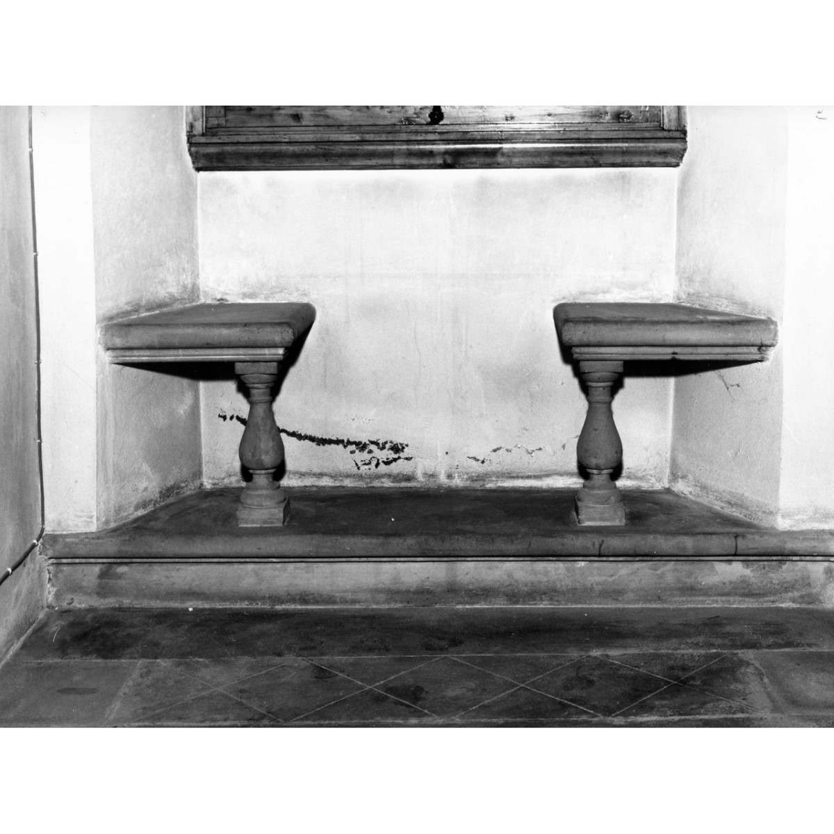 sedile, serie di Silvani Gherardo (bottega) (secondo quarto sec. XVII)
