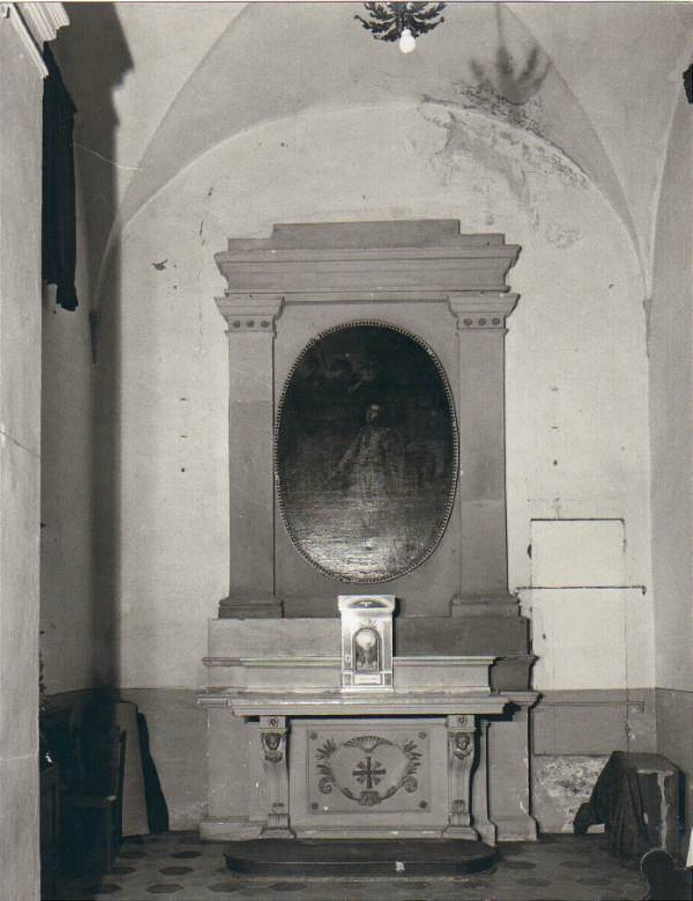 cherubini e motivi decorativi fitomorfi (altare) - bottega toscana (secc. XVIII/ XIX)