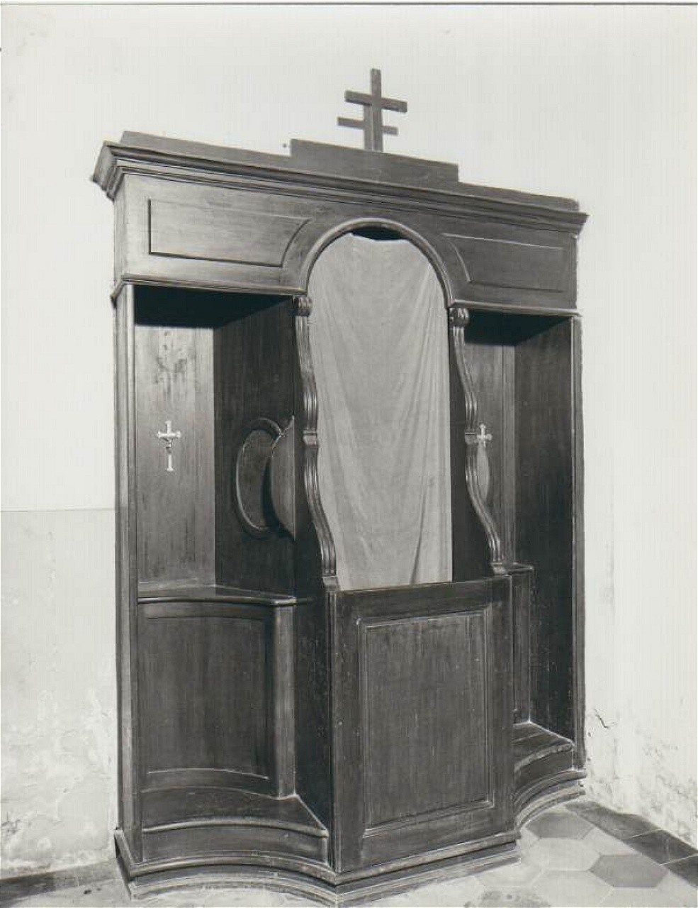 confessionale, serie - artigianato toscano (sec. XVIII)