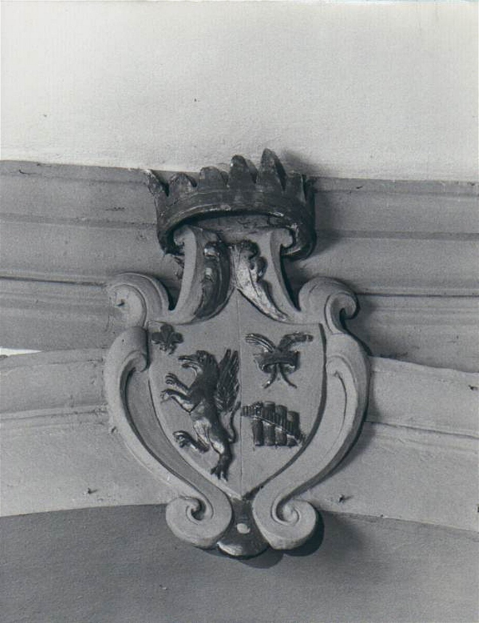 stemma (rilievo) - artigianato toscano (sec. XVIII)