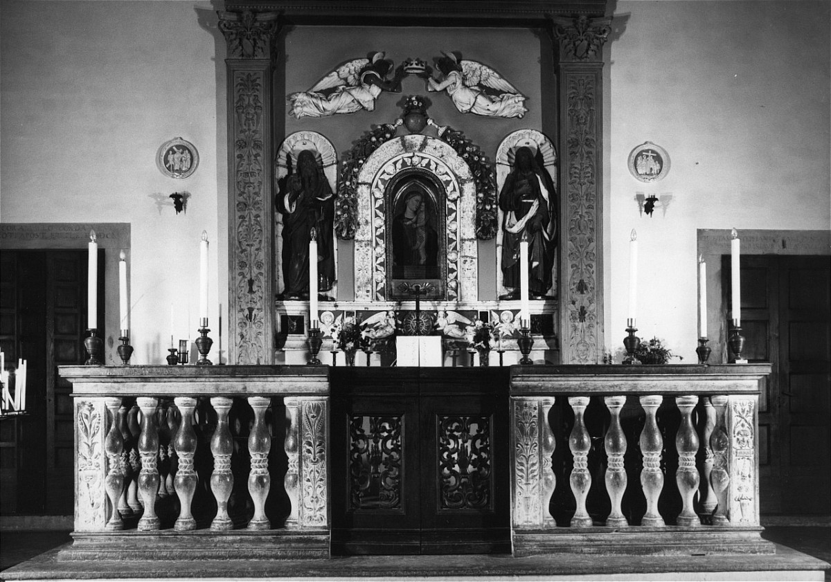 balaustrata di altare - bottega toscana (fine sec. XV)