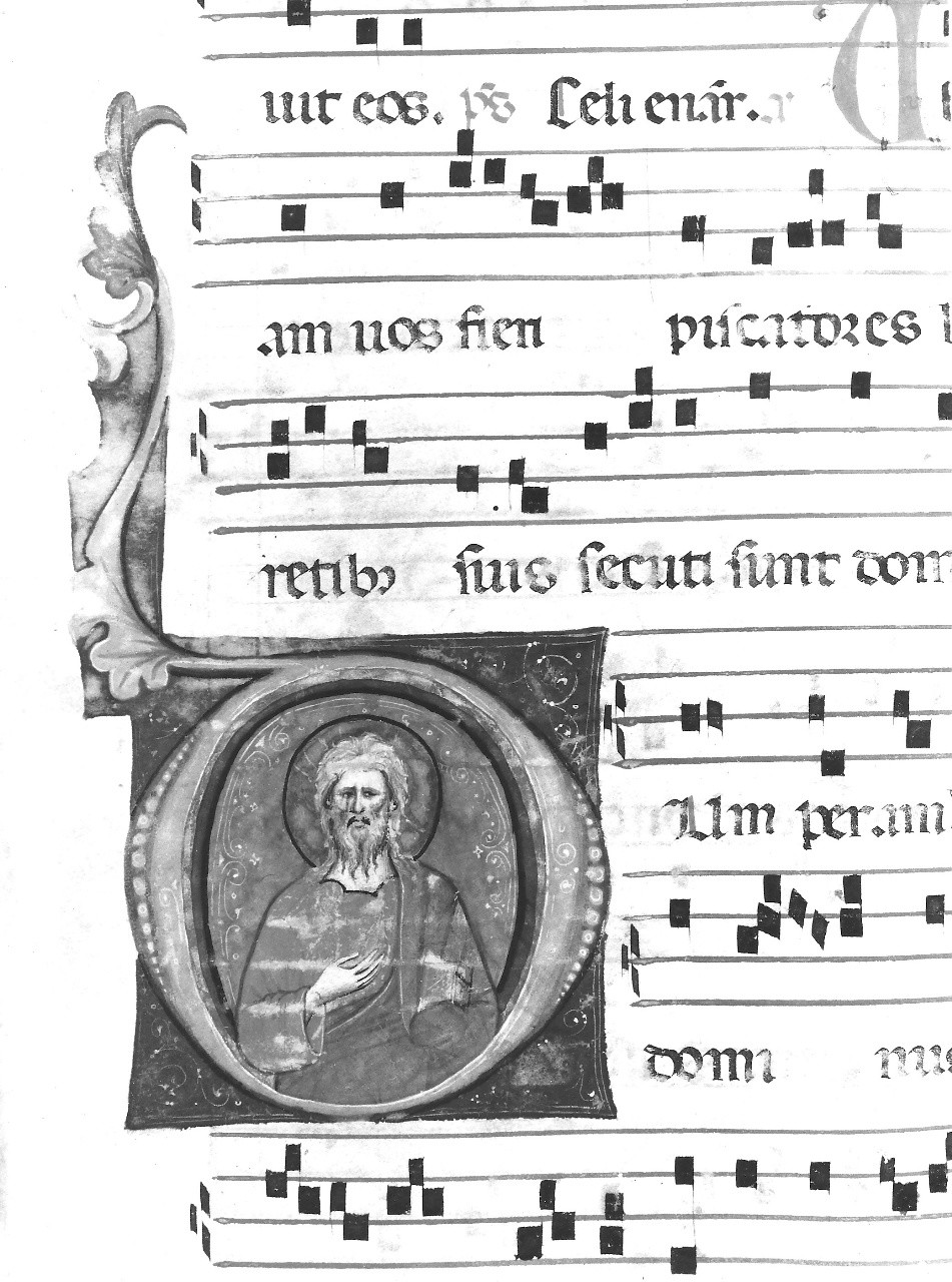 Cristo (miniatura) - ambito toscano (sec. XIV)