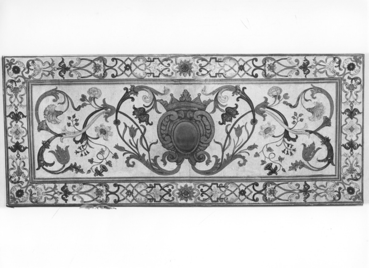 stemma (paliotto) - ambito marchigiano (metà sec. XVII, sec. XX)