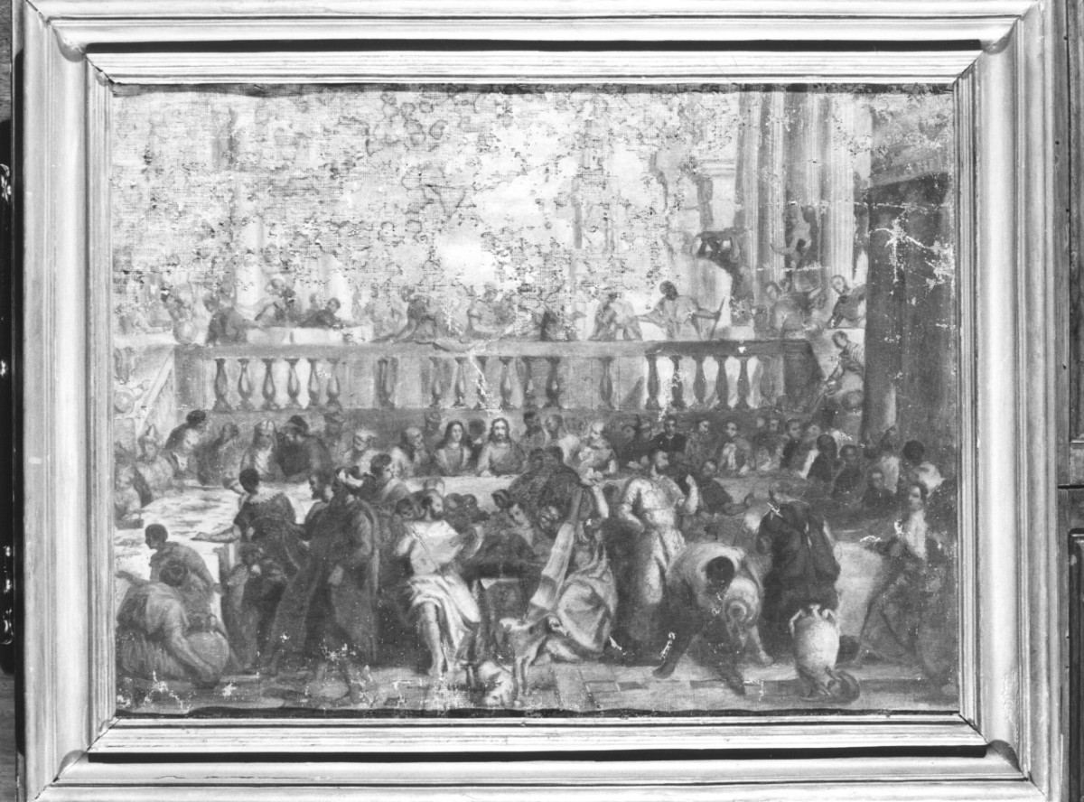 nozze di Cana (dipinto) di Caliari Paolo detto Paolo Veronese (maniera) (fine sec. XIX)