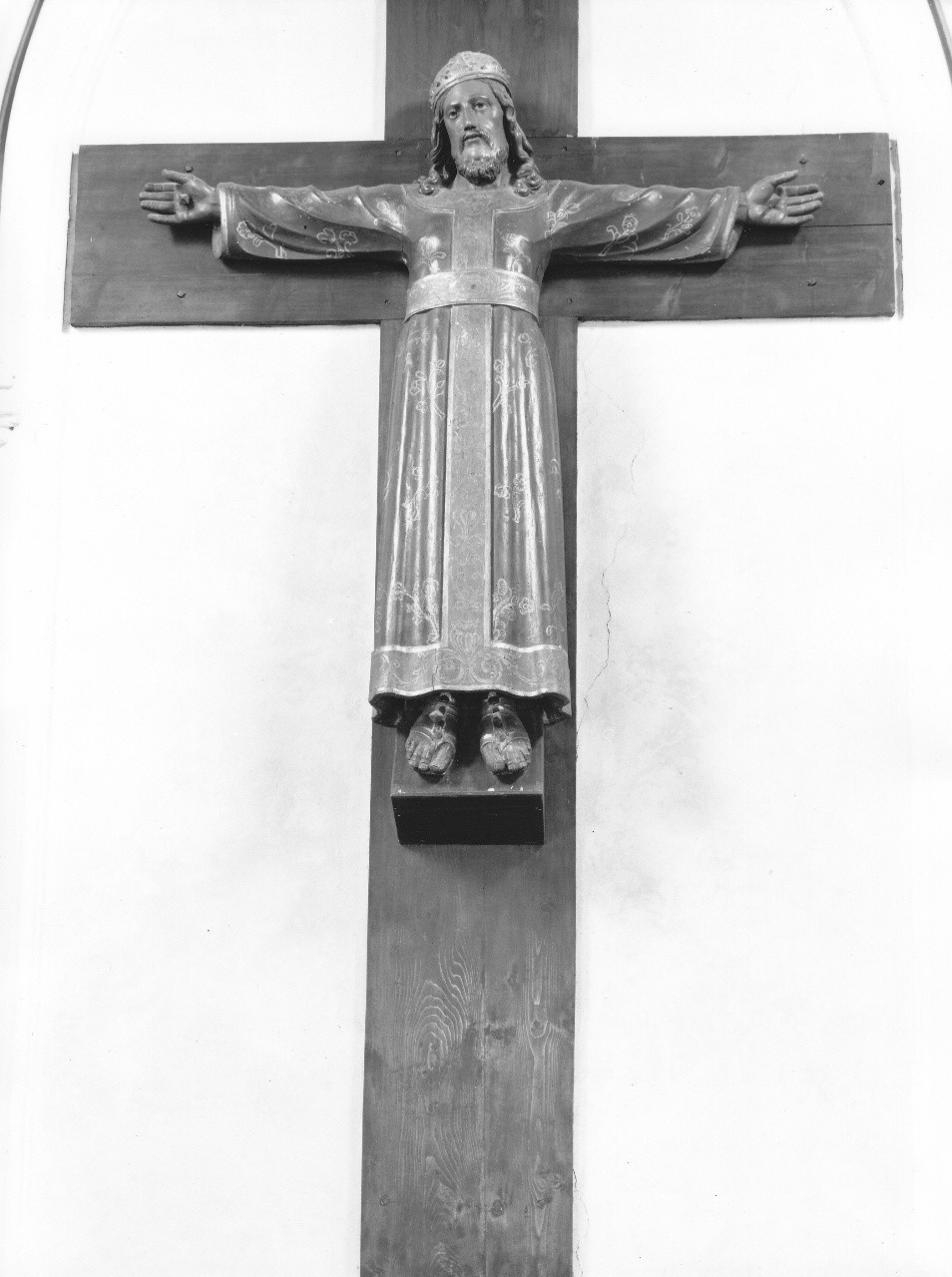 Volto Santo (croce) - bottega toscana (sec. XVII)