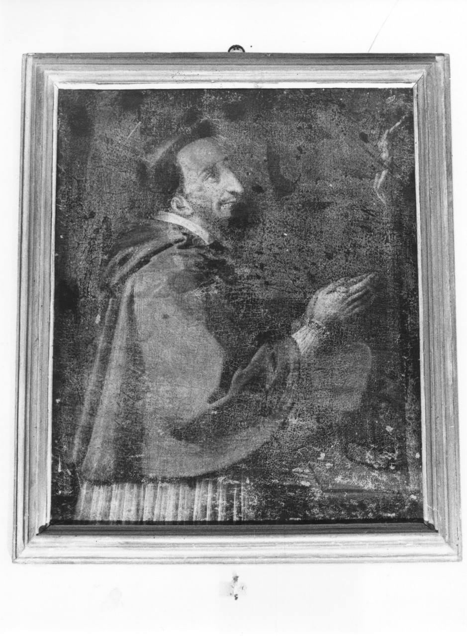 San Carlo Borromeo (dipinto) - manifattura toscana (fine/ inizio secc. XVII/ XVIII)