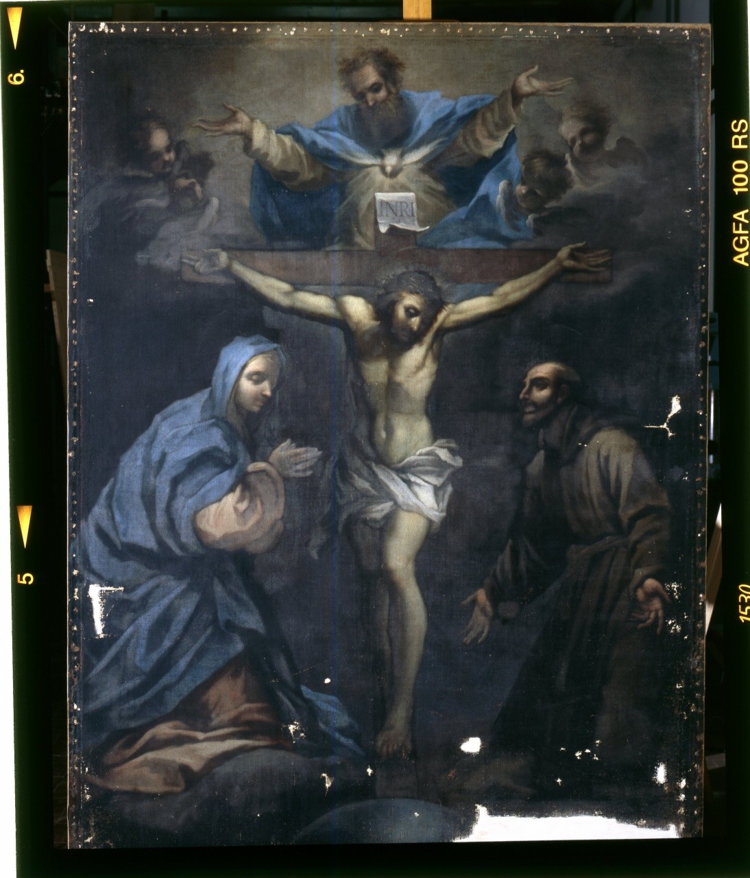 Cristo crocifisso (dipinto) - scuola fiorentina (sec. XVIII)