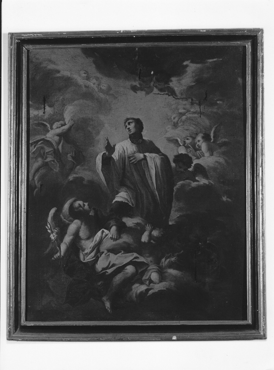 San Luigi Gonzaga (dipinto) di Bonechi Matteo (sec. XVIII)