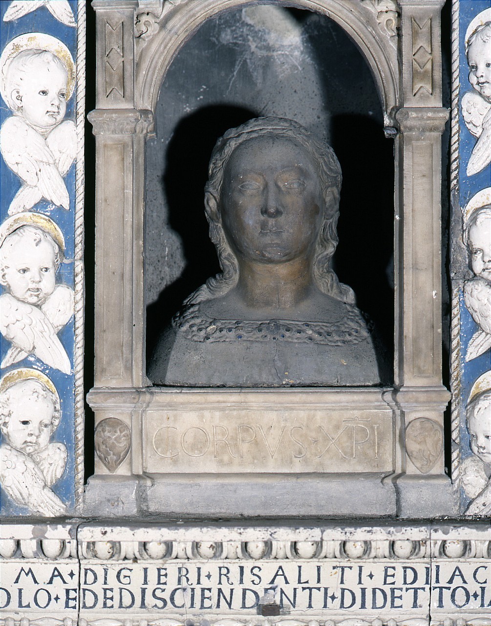 Santa martire (busto) - bottega fiorentina (prima metà sec. XIV)