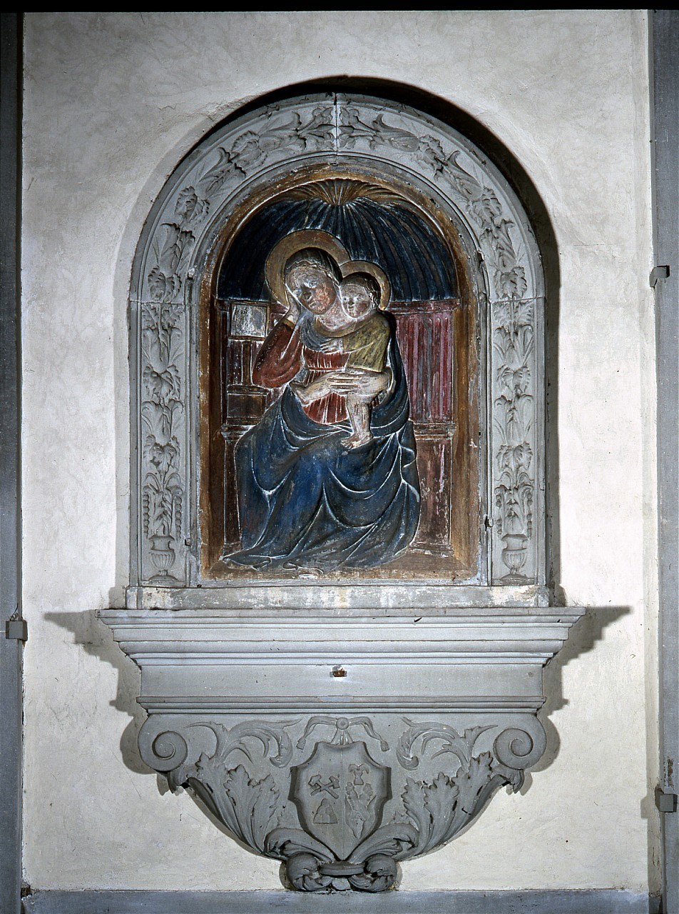 motivi decorativi a candelabra e stemma (mostra di nicchia) di Ferrucci Andrea detto Andrea da Fiesole (primo quarto sec. XVI)
