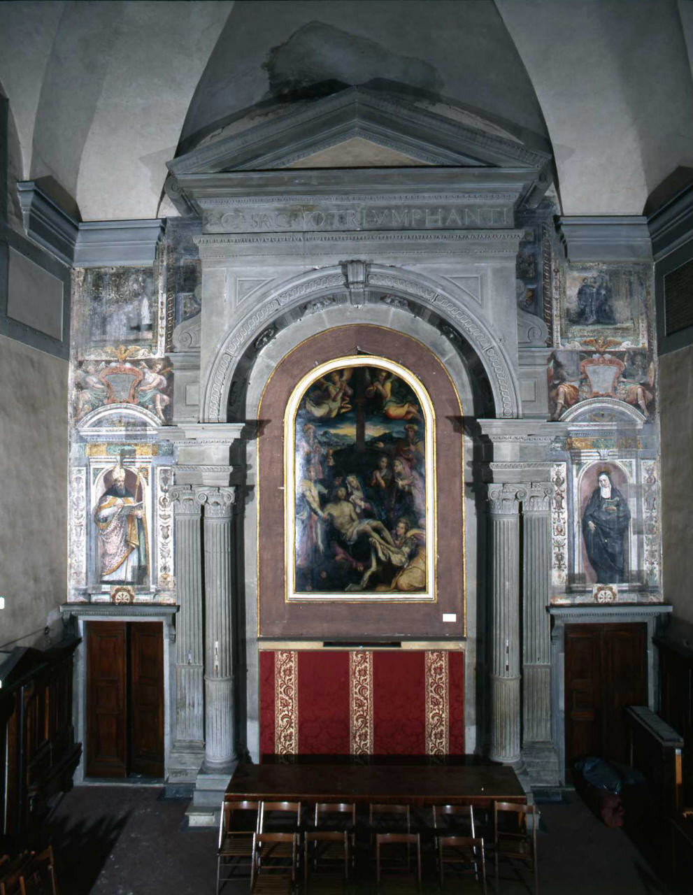 altare maggiore - bottega fiorentina (fine sec. XVI)