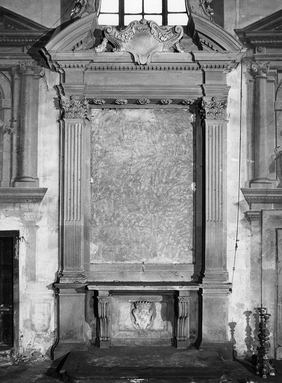 altare - a edicola - bottega toscana (prima metà sec. XVIII, sec. XVIII)