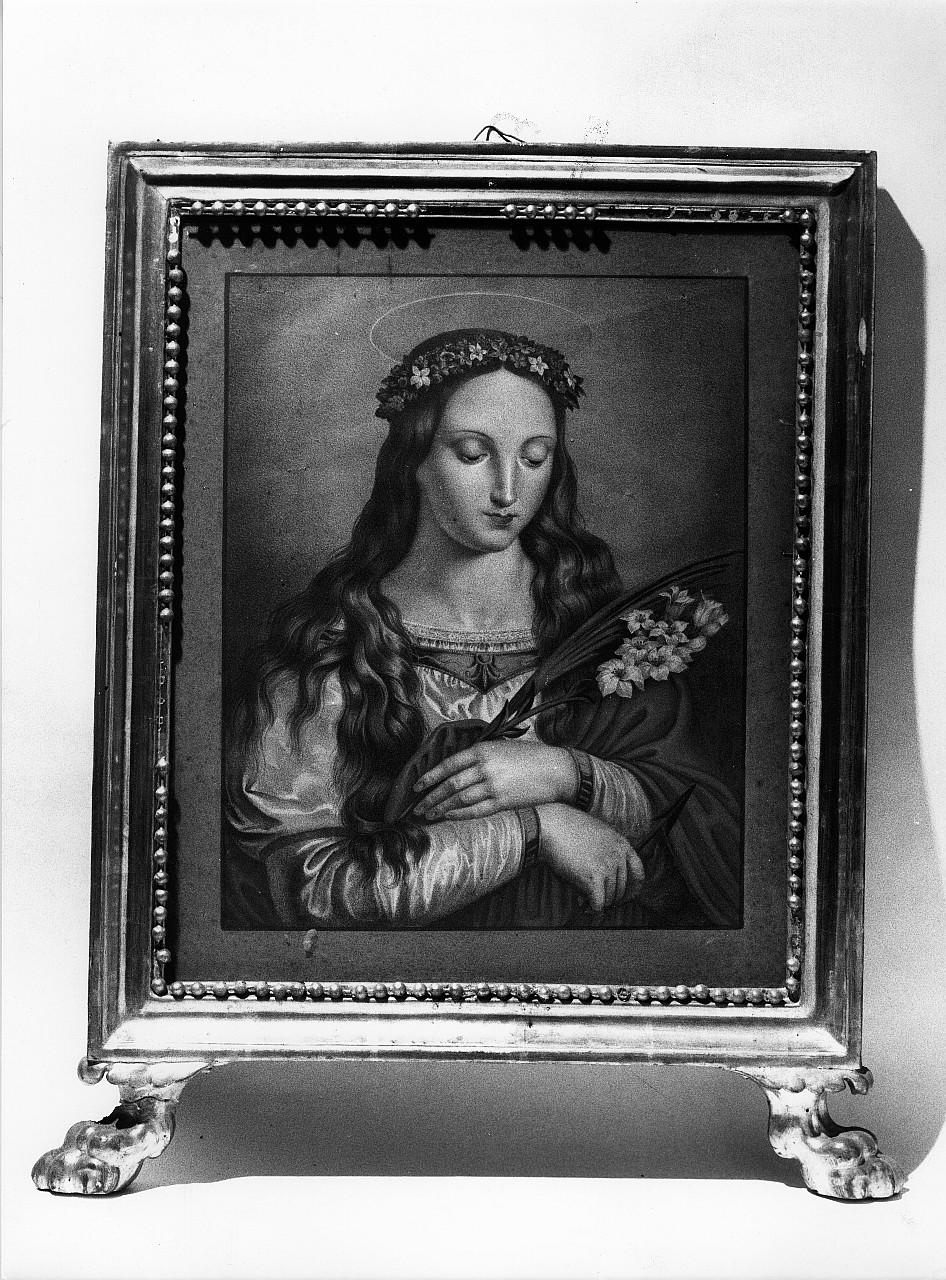 Santa Filomena Vergine e Martire (stampa) - ambito fiorentino (sec. XIX)