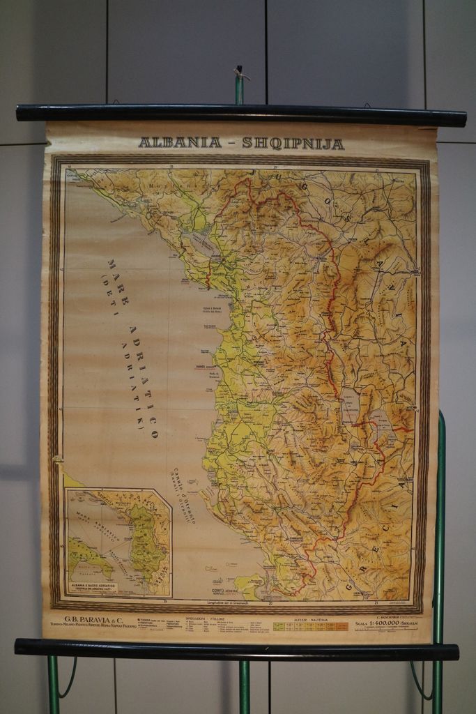 Albania-Shqipnia (carta murale) (XX)