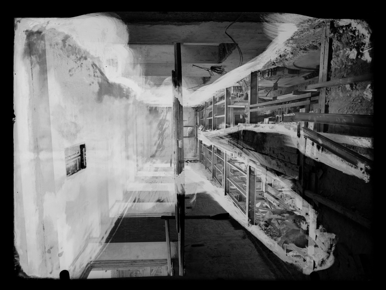 Palazzo della Sapienza <Roma> - Spazi interni - Restauro - 1953 (negativo) di laboratorio fotografico Soprintendenza Monumenti del Lazio (laboratorio) (terzo quarto XX)