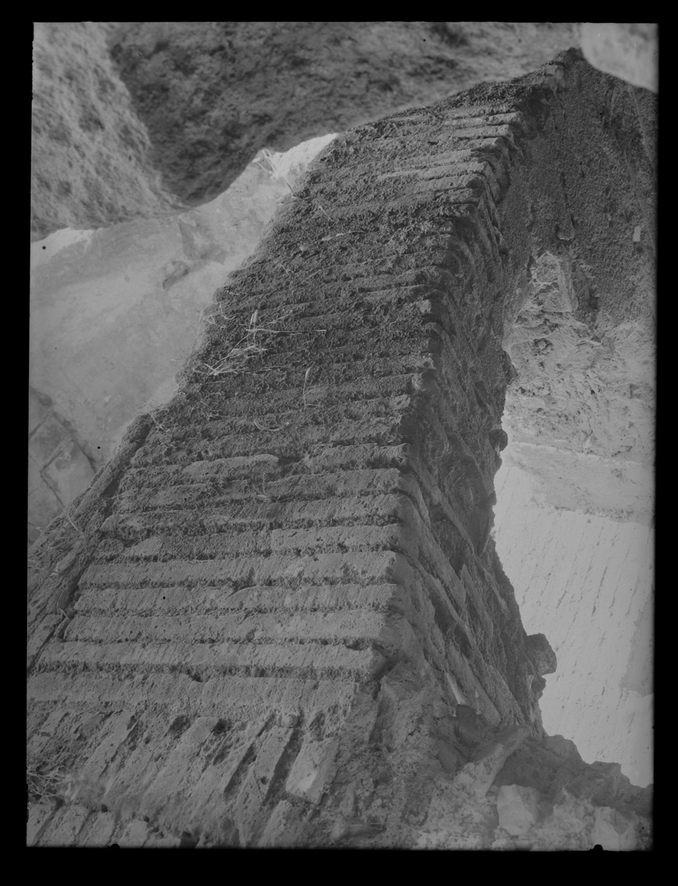 Colosseo <Roma> - Spazi interni - Arcate (negativo) di laboratorio fotografico Soprintendenza Monumenti del Lazio (laboratorio) (terzo quarto XX)