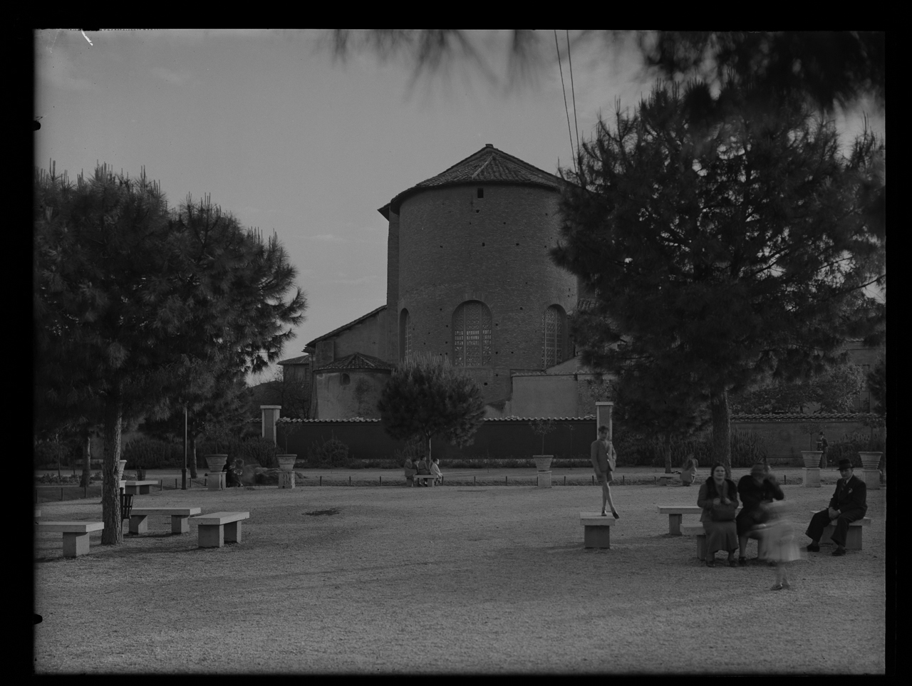 Basilica di Santa Sabina <Roma> (negativo) di laboratorio fotografico Soprintendenza Monumenti del Lazio (laboratorio) (terzo quarto XX)