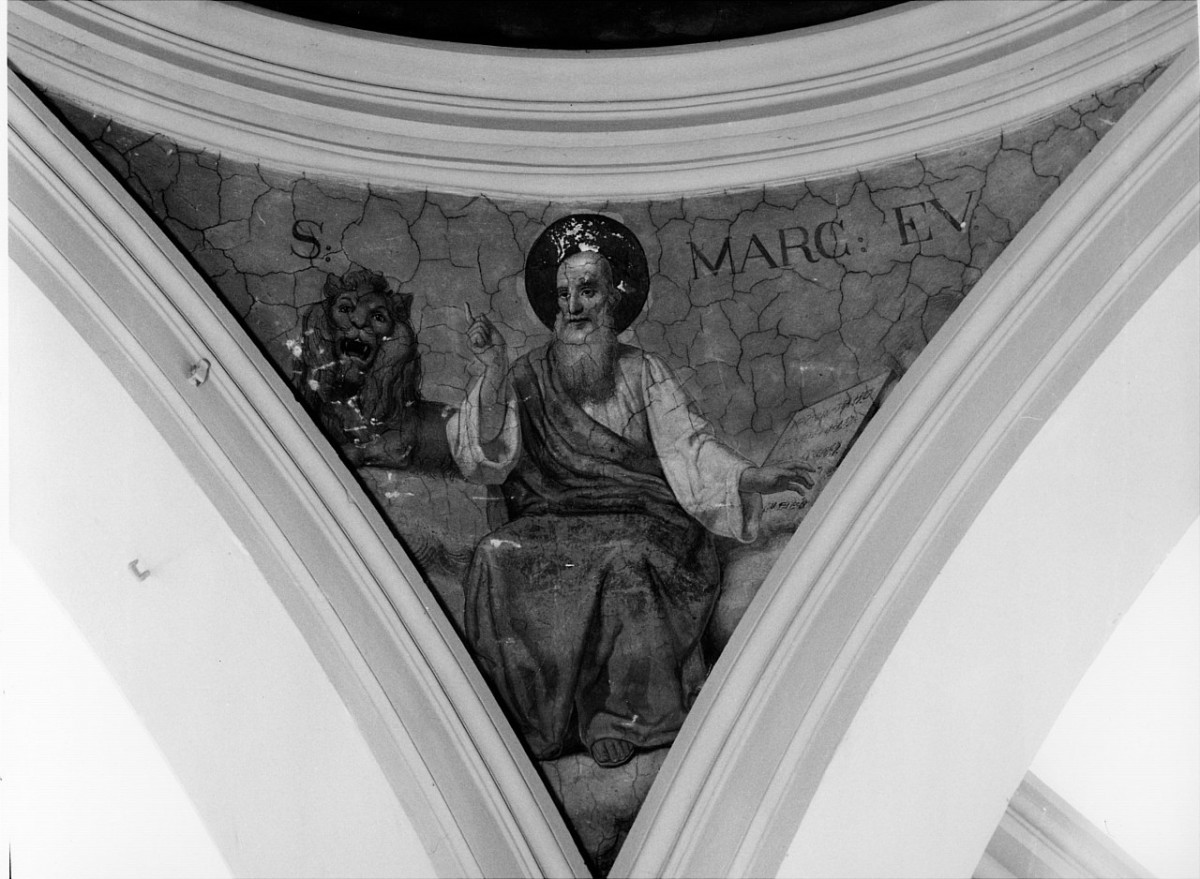 San Marco Evangelista (dipinto murale, complesso decorativo) - ambito fiorentino (sec. XX)