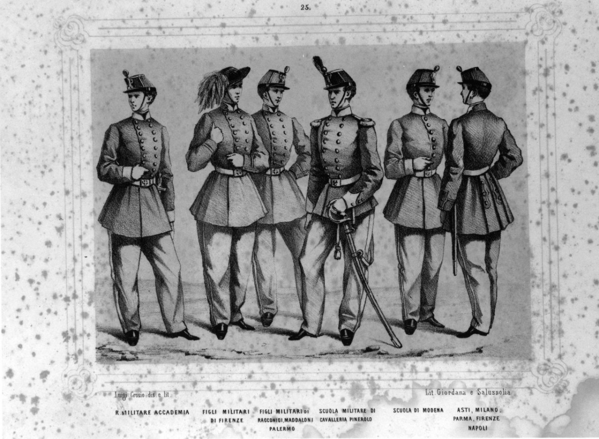 soldati (stampa) di Crosio Luigi (seconda metà sec. XIX)